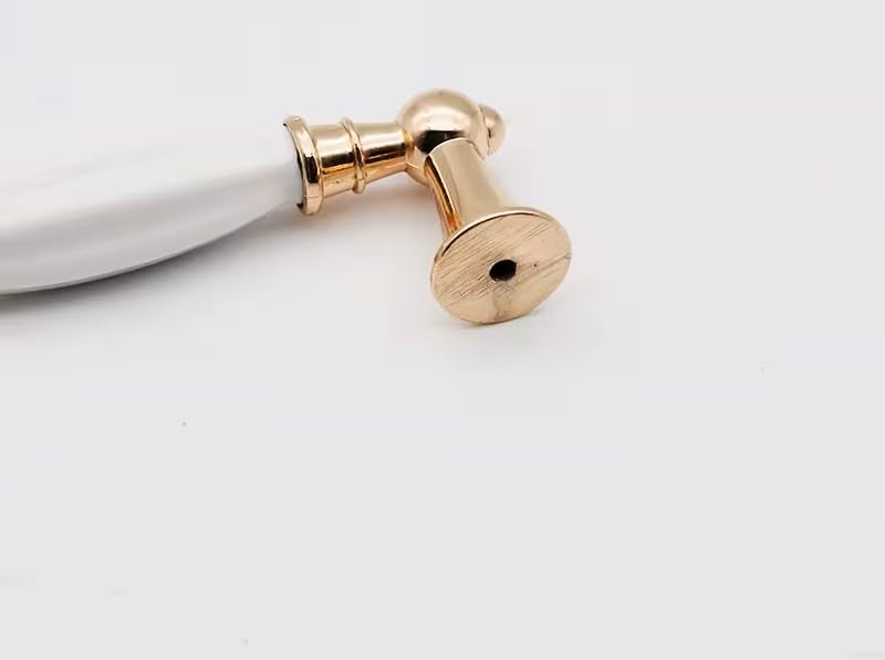 Image of Ceramic Pull Handle For Kitchen Cabinets /Drawers /Dresser /Home Furniture In 4 Inches (Pack Of 2), Multicolor