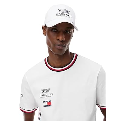 Tommy Hilfiger F1 Drivers 77 Cap, White One Size