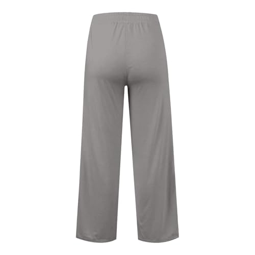 Girls Oversized Wide Leg Sweatpants Elastic Drawstring Kids Baggy Straight Leg Track Pants Plain Pockets Casual Clothes3