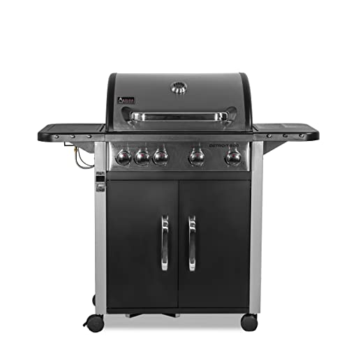 Activa Gasgrill Detroit 4 + 1 mit Gasgrillwagen und Seitenbrenner