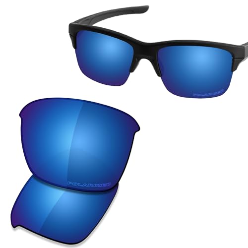 Image of SAUCER Premium Replacement Lenses & Nosepads for Oakley Thinlink OO9316 | OO9317 |UV400 Protection, Anti-Scratch, Precise Fit