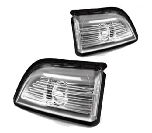 Señal Giro Del Espejo Para Volvo Para XC60 2008-2013 Espejo Retrovisor Lateral Luces LED De Señal De Giro Lámpara Indicadora De Marcha Atrás 31217288 31217289 Intermitentes De Espejo(Pair)