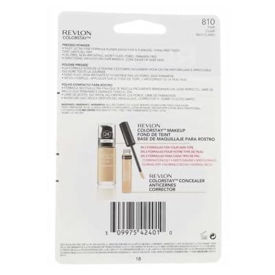 Revlon ColorStay Pressed Powder، Fair [810] 0.3 أوقية (حزمة من 11)