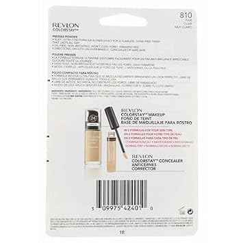 Revlon ColorStay Pressed Powder, Fair [810] 0.3 oz (Pack of 11)