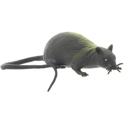 FANCYTHAT and SCIFI PLANET 13cm Rubber Stretchy Rat With Long Tail - Halloween - Novelty Toys Cover