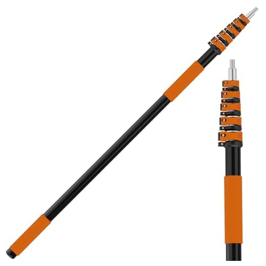 AgiiMan 30FT Adjustable Aluminum Extension Pole