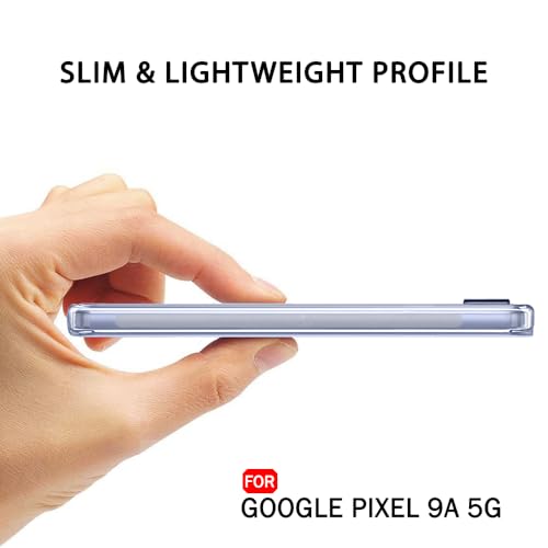 Image of TheGiftKart Back Cover Soft Case for Google Pixel 9A | Best Camera Protection | Inbuilt Dust Plugs & Anti-Slip Grip | Ultra Clear Slim Back Cover Case for Google Pixel 9A (Silicone, Transparent)