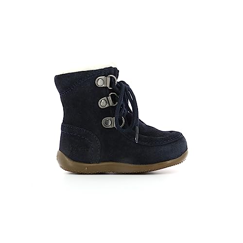 Kickers Bamara bottines pour fille en cuir véritable confortable