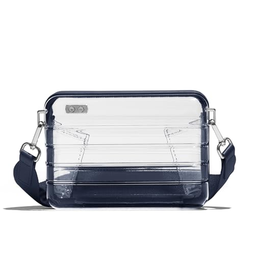 Image of Away Stadium Bag, Stadium-Approved Clear Purse & Crossbody Bag | Clear Stadium Bag for Concerts, Festivals and Sports Events, Compact 5 inch x 3 inch x 7 inch Crossbody Design