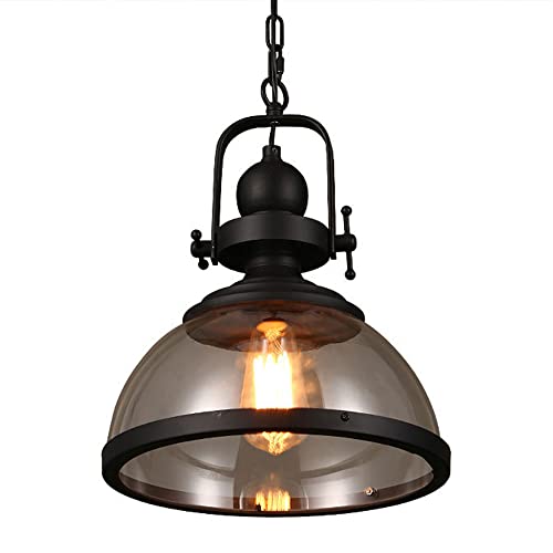 Suspension verre rétro pour salle à manger et îlot de cuisine