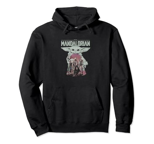 Sweat à capuche Grogu imprimé pull original Star Wars pour l'hiver