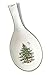 Spode Christmas Tree Spoon Rest, 12-Inch Festive Cooking Utensil Rest, Christmas Spatula & Ladle Holder for Kitchen Countertop, Fine Earthenware, Dishwasher Safe Holiday Kitchen Accessory