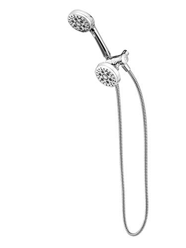 Up To 40% OFF Pfister 020-WS2-VICC Vie Showerhead and Handheld Combo with Full Coverage, Polished Chrome