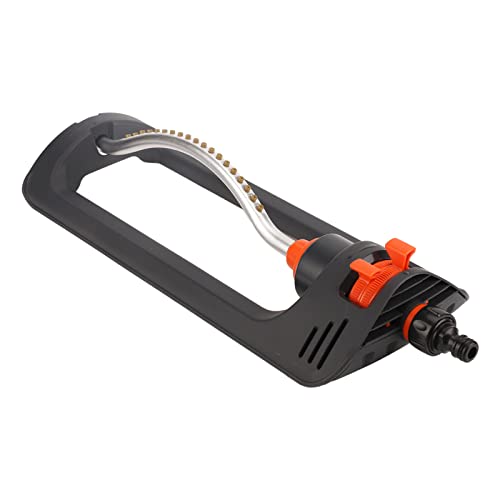 Aspersor de Riego Césped Oscilante Automatico para Jardín con 4 Modos, 19 Orificios Aspersor Oscilante para jardín Doméstico y Riego Agrícola