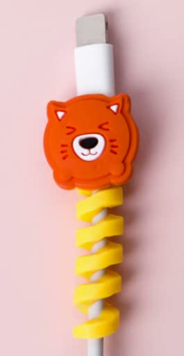 Charging Cable Protector Spiral Animal Theme for Phones Cable Holder  Ties Cable Winder Clip for Mouse USB Charger Cord Management Cable Organizer