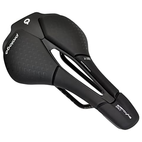 Prologo Scratch M5 Space T2.0 Rail Road MTB Triathlon VL-1B32B Saddle, PR2666-H Cover