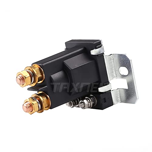 Relé de alta corriente 500A 12V e interruptor de arranque para batería dual de coche 6