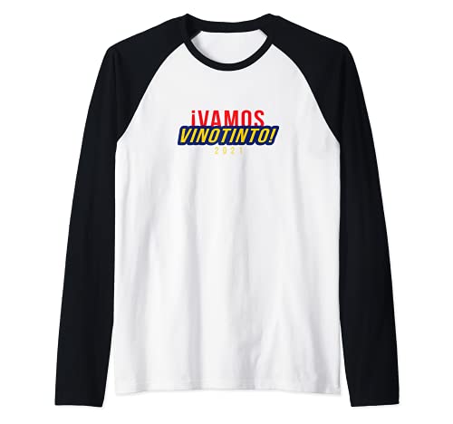 Flag Venezuela Raglan Baseball Tee, Black