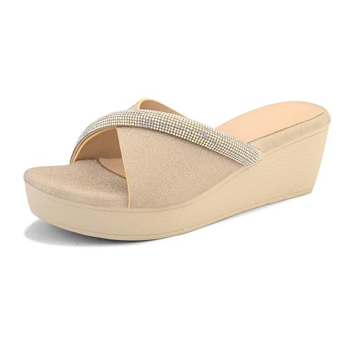 Image of Centrino Women's Sandals | Soft Cushioned Footbed for Extra Comfort | Stylish & Elegant Look for Ladies | Fashionable & Durable Sandal Comfort & Quality (9417)