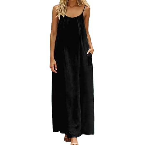 Robe kimono décontractée sans manches dos ouvert homewear avec poches