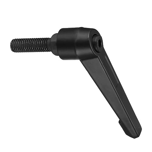 Image of Clamping Lever Handles, M10 x 35mm Male Thread, Adjustable Quick Release Locking Rotating Bolt Knobs Black - (Applications: for Lathe Machinery), 1-Piece