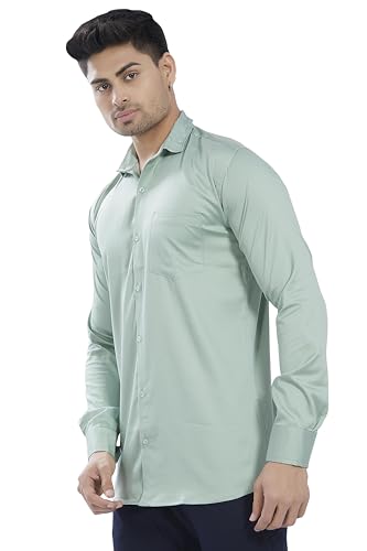Image of DIVISIVE Men's Solid Slim Fit Shirt