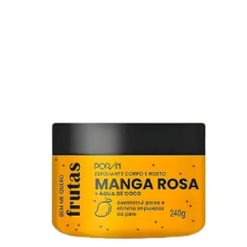 Poran Esfoliante Corpo Rosto Manga Rosa 240g - PR220