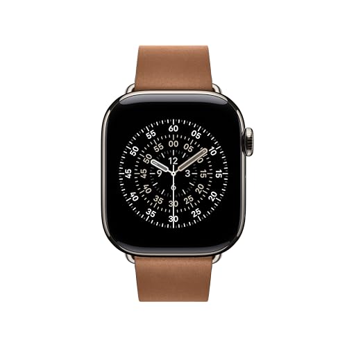 Image of Apple Watch Band - Modern Buckle - 42mm - Caramel - Medium