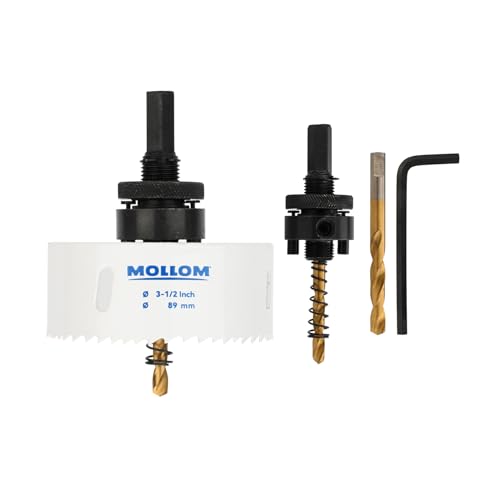 Mollom (89mm, White, 89mm | 3-1/2"