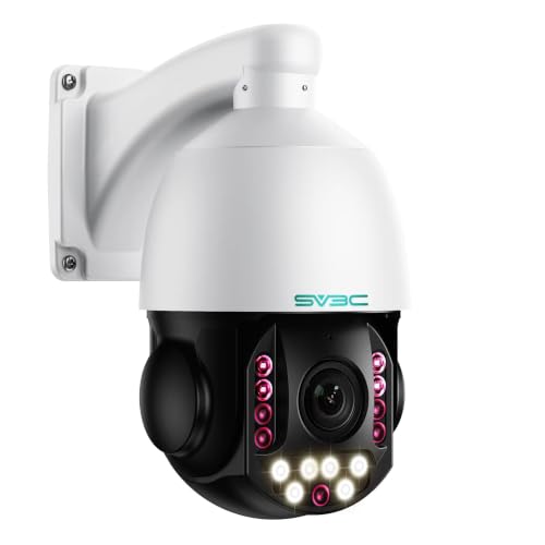 SV3C-PTZ-POE-Camera-Outdoor-36X-Zoom-360-Auto-Tracking-4K-IP-Wired-Camera SV3C PTZ POE Camera Outdoor, 36X Zoom 360° Auto Tracking 4K IP Wired Camera - Image 1