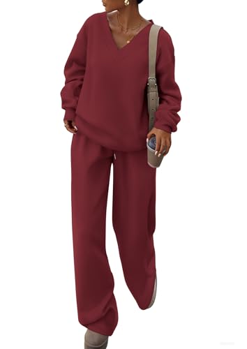 PRETTYGARDEN Casual Winter Two Piece Sets for Women 2025 V