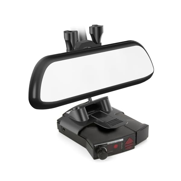 Radar Detector Mount,Car Radar Detector Rearview Mirror Rod Bracket,Compatible with Valentine V1 Radar Detector,Easy to Install (Starter)