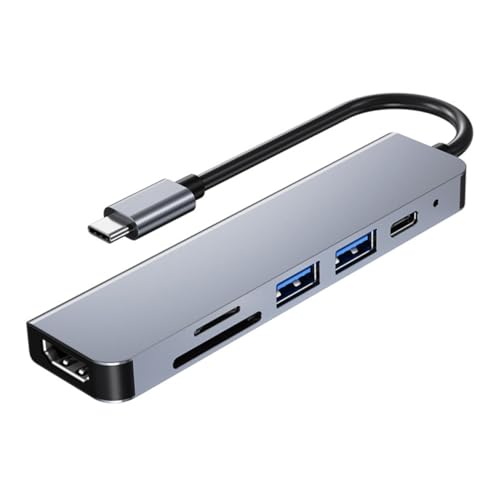Concentrador USB C ideal para teletrabajo y transmitir series en la TV