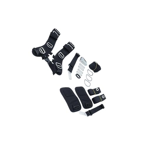 Sistema de arnés de buceo premium con hombreras ajustables ergonómicas 3