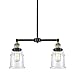 Innovations 209-BAB-G182 2 Light Chandelier, Black Antique Brass