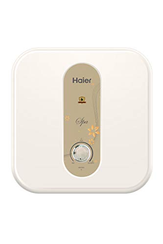 Buy Haier (ES25V-EC-S1) Electric Storage 25 Litre Vertical Shock Proof, ABS  Body, anti corrosion UMC tank ,(White),BPS technology, Super Fast heating,  Warranty-7 Years Online at Low Prices in India - Amazon.in
