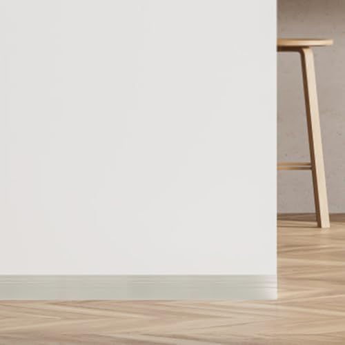 Moldura autoadhesiva de pared flexible de 5m para zócalos resistentes 6