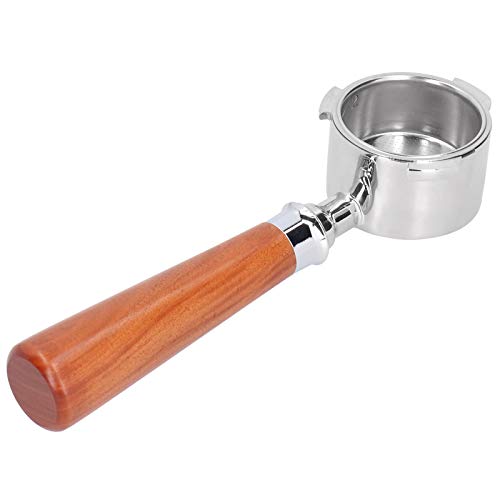 Portafiltro sin fondo de 51 mm, portafiltro profesional sin fondo con canasta de filtro de taza sin presión para…