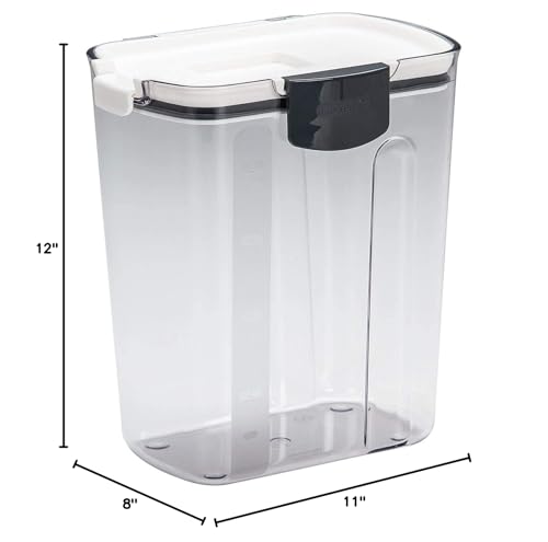Progressive ProKeeper Baker's Airtight Kitchen Storage Canister Container Set for Flour, Sugar & More, Keeps Ingredients Fresh, with Accessories (Multicolor, 6- Piece) - Image 5