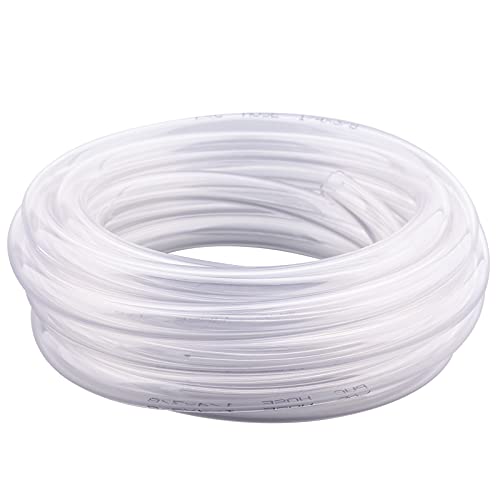 dernord pvc tubing 1434id x 3834od flexible clear vinyl hose 10 feet for food grade