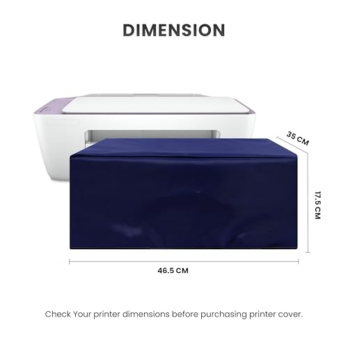 Image of Alifiya Dust Proof Washable Printer Cover for HP DeskJet 2331 / 2131 / 2135 / 2545 Multi-Function Color Printer - Blue