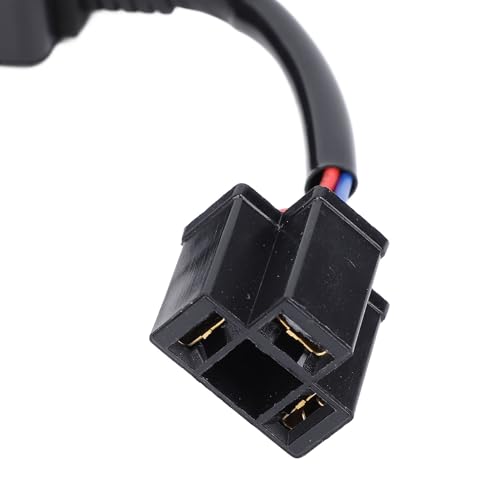 2 Stück H4 LED CANbus Decoder DC 9 Bis 16 V Plug and Play Anti-Flackern LED-Scheinwerfer-Widerstandsdecoder