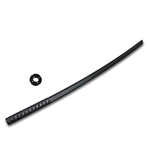 Bokken noir arts martiaux en polypropylène 40" pour entraînement au sabre