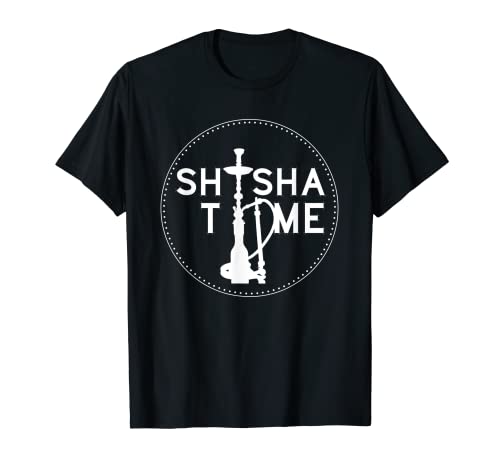 Shisha Time Funny Shisha Smoking Camiseta Camiseta
