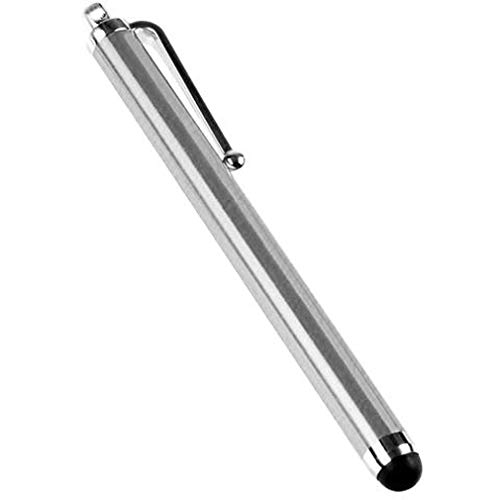 Ozone Compact design and very light Metal Universal Stylus Touch Screen Pen For Smart Phones and Tablets - Silver