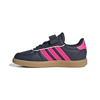 adidas Unisex Kinder BREAKNET Sleek Shoes Children, Aurora Ink/Lucid pink/Gum 3, 34 EU