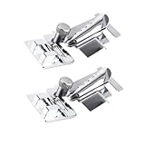 Prensa para máquinas de coser, 2 unidades, máquina de coser, encuadernación por pretensión, pies para instantáneas en la costura de la casa