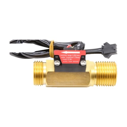 Capteur de débit d'eau 1/2 compteur cuivre B3 fileté DN15