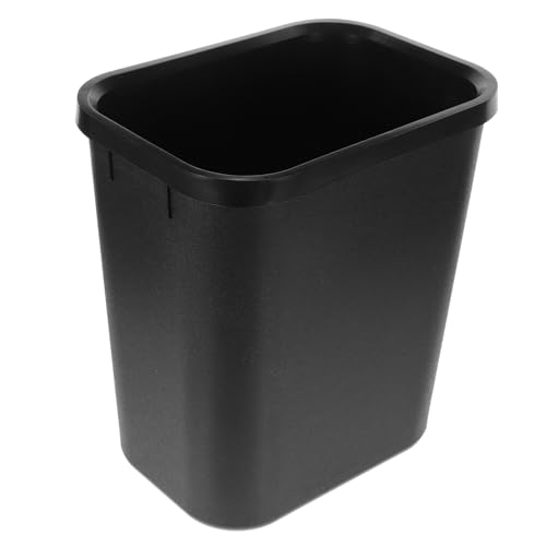 Caneca de basura rectangular de plástico para cocina y oficina miniatura 1