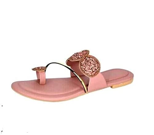 Image of Women Pink Flats Sandal